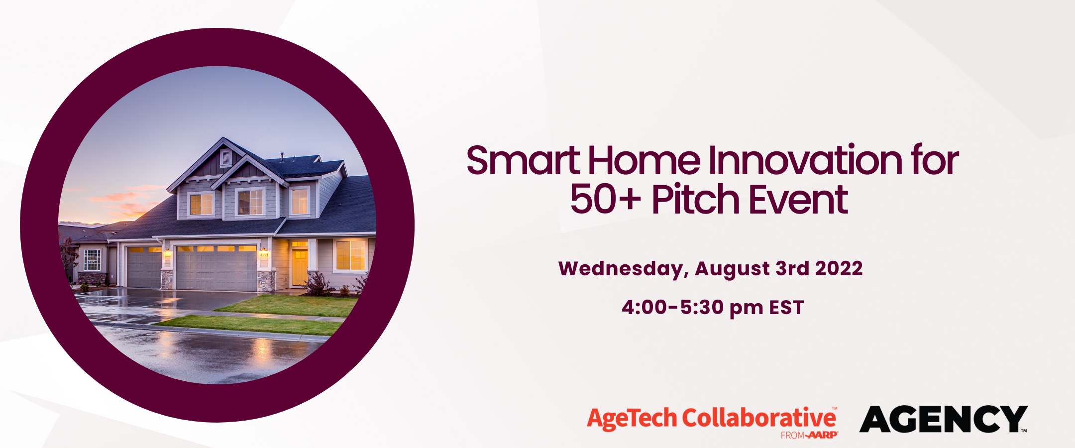 Smart Home Innovation for 50+ Pitch Event